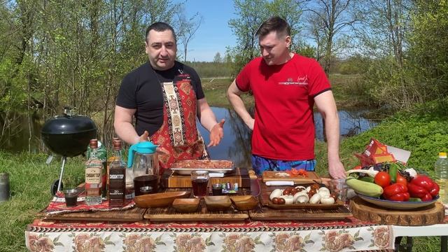Как правильно приготовить ШАШЛЫК / Рецепт от А до Я /самый лучший рецепт, и бонус ШАМПИНЬЕНЫ. смотреть онлайн