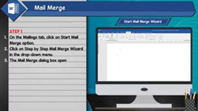 Mail Merge | Word | Smart with Word смотреть онлайн