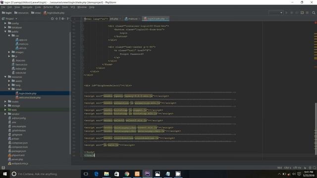 How to create or set Login page in Laravel смотреть онлайн