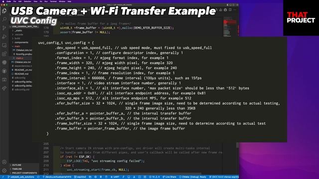 USB Camera to ESP32-S2 (UVC Camera) смотреть онлайн