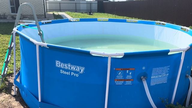 Обзор бассейна Bestway Steel Pro — Плюсы и минусы, установка, сколько стоит