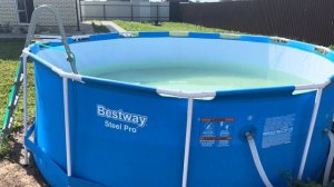 Обзор бассейна Bestway Steel Pro — Плюсы и минусы, установка, сколько стоит