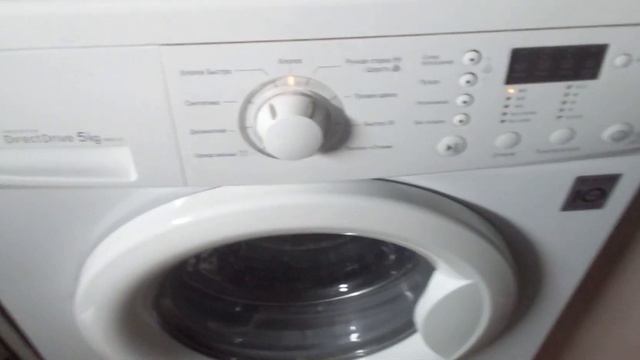 Стиральная Машина LG F8091LD Как включить отжим смотреть онлайн