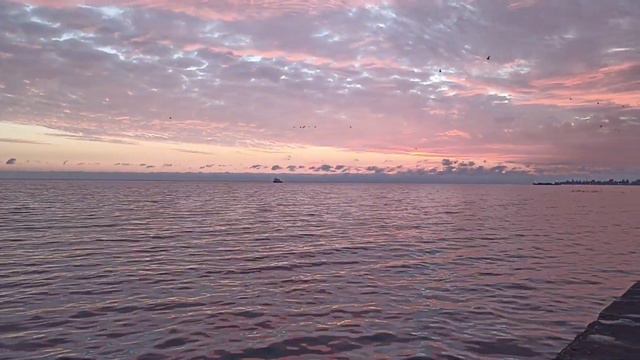 На зиму в Абхазию, день 31 часть 3. Сухум, море, корабли, закат смотреть онлайн
