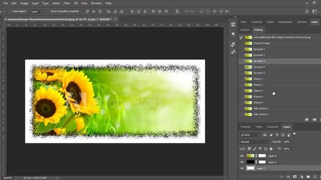 How to Use Simple Beautiful Borders Free Photoshop Actions смотреть онлайн