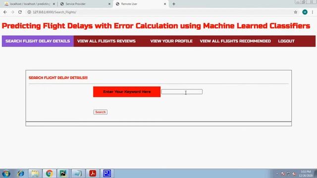 Predicting Flight Delays with Error Calculation using Machine Learned Classifiers смотреть онлайн