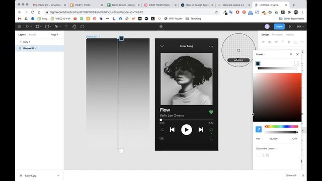 Figma Tutorial – Recreate Spotify Screen (1/4) смотреть онлайн