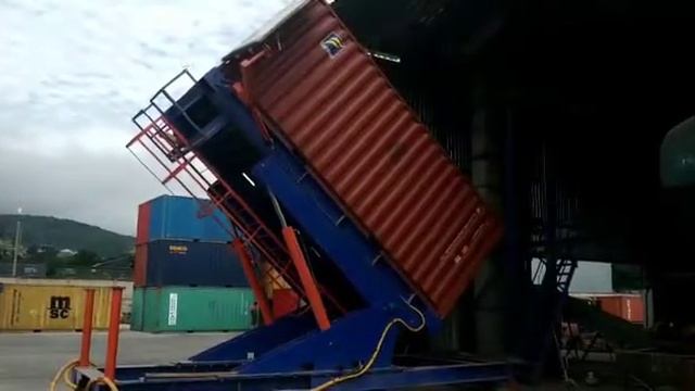 Контейнер под разгрузку смотреть онлайн