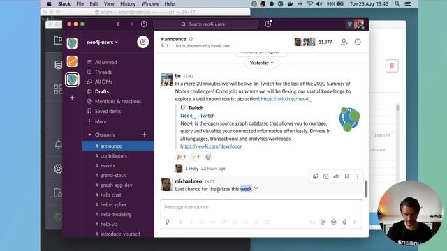 realworld.io backend in Neo4j | Building Applications with Neo4j and Typescript - Adam Cowley Twitc смотреть онлайн