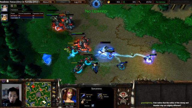 Focus (Orc) vs Yumiko (HU) - You knock me down but... - WarCraft 3 - WC2571 смотреть онлайн