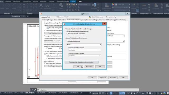 Autocad + Plotstiltabelle einfügen und pdf-Dokument drucken! смотреть онлайн