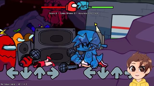 Glitch vs. AMONG US IMPOSTOR.. (Friday Night Funkin') смотреть онлайн