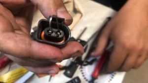 Разборка и распиновка электрического разъема VAG