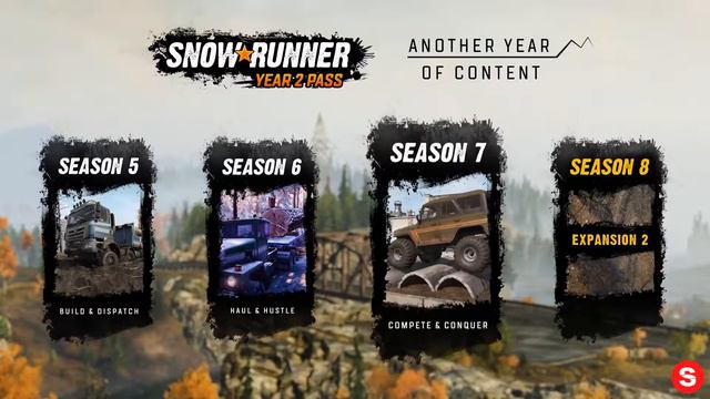SnowRunner - Year 2 Pass Trailer | PS4... IN REVERSE! смотреть онлайн