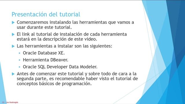 Oracle y el lenguaje PL/SQL parte 1. Presentación del tutorial e instalación de herramientas смотреть онлайн