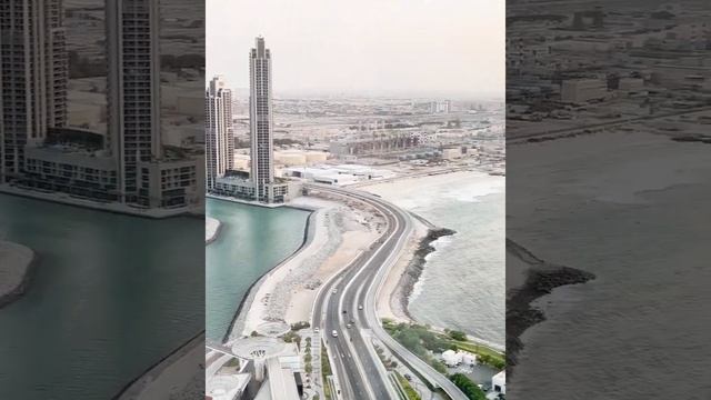 Колесо обозрения и Обзорная на Пальму Джумейра в Дубай "The viev at the palm & Ain Dubai" смотреть онлайн