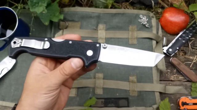 Нож Cold Steel SR1 Lite Tanto обзор, сравнение с Voyager. смотреть онлайн