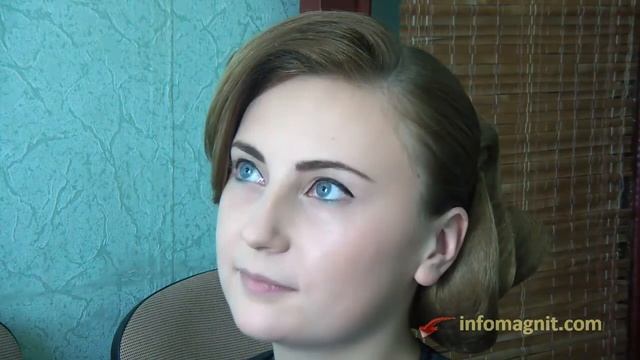 Как подчеркнуть голубые глаза. Практические занятия по макияжу о Виктории Косюк смотреть онлайн