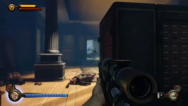 Прохождение Bioshock Infinite Ч.21- Главный зал "Банка пророка" смотреть онлайн