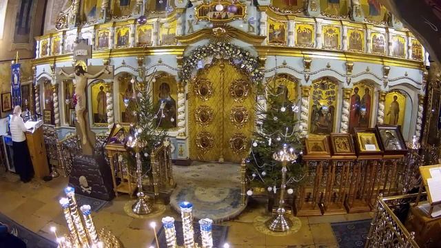 Святое Богоявление. Крещение Господа Бога и Спаса нашего Иисуса Христа. Всенощное бдение смотреть онлайн