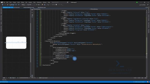 WPF C# | File Manager Dashboard UI Wpf Part - 3 (Jd's Code Lab) смотреть онлайн