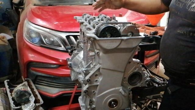 sincronizacion del motor GEELY 4G15 y calibración de válvulas 10mm escape y 08mm admisión смотреть онлайн