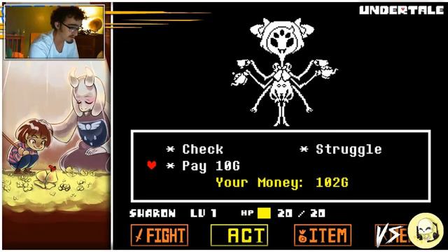 Damnit Muffet!!! Stream Race: Undertale! [DrBigBird vs. Skoj Skull] Pt. 8 смотреть онлайн