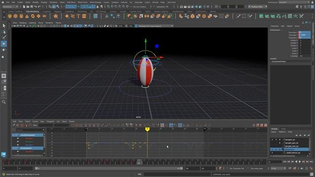 Bouncy Ball Animation Tutorial - Maya - Free Rig смотреть онлайн