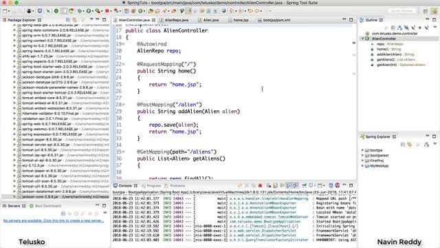 Spring Boot | MVC | REST Post Example Part 8 смотреть онлайн