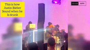 DRUNK JUSTIN BIEBER SINGING STAY WITH the KID Laroi