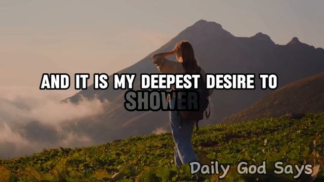 Today's Message from God: You Are The Treasure Of My Heart | God Message Now смотреть онлайн