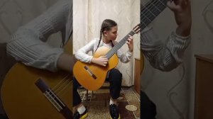 Перепелкина Анна 11 лет Жак Бош «Pasa Calle»(Песня на отъезд гостей)  Маттео Каркасси «Этюд № 7»