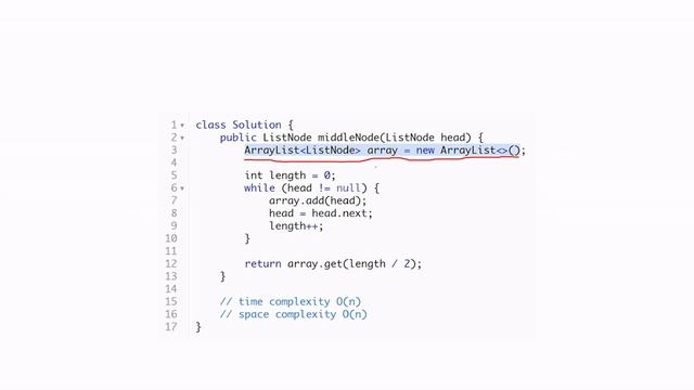Middle of the linked list leetcode solution java смотреть онлайн