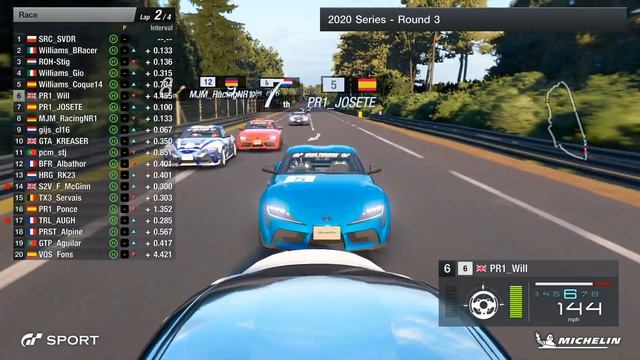 Gran Turismo Sport: GR Supra GT Cup - Round 3 [EMEA] смотреть онлайн