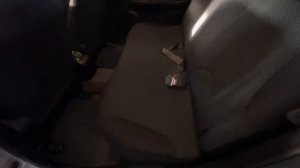 Как снять заднее сиденье на Nissan Note e11