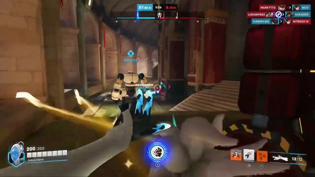 Gameplay VENCEMOS com a Echo - Overwatch 2 смотреть онлайн
