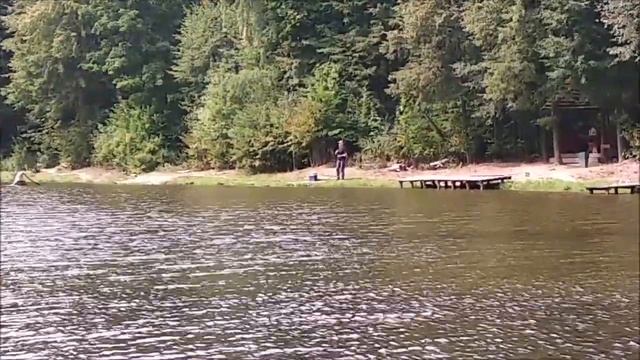 Поимка трофейного карпа. Обзор рыбалки на Верхнем водоёме. Клёвое место лосиный остров. смотреть онлайн