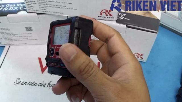 Hướng dẫn sử dụng máy đo khí cầm tay, model GX-3R (HSX: Riken Keiki - Nhật Bản) смотреть онлайн
