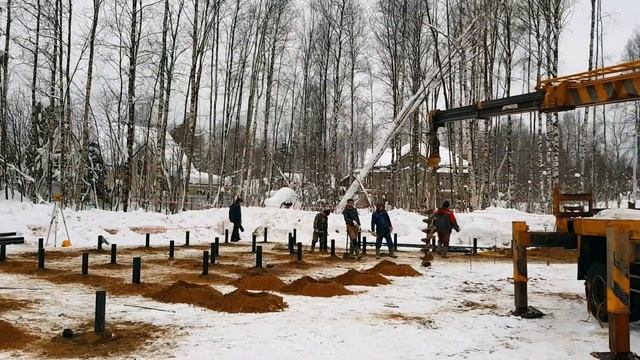 Производство и монтаж винтовых сваи в Спб смотреть онлайн