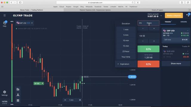 Лучший бесплатный демо счёт для трейдинга. Можно обновлять бесконечно.
