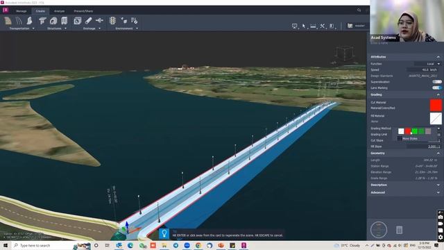 Simple Bridge in Autodesk Infrawork смотреть онлайн