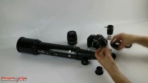 Как правильно подключить камеру к телескопу?