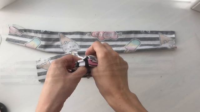 Как легко и быстро сшить повязку-тюрбан из трикотажа смотреть онлайн