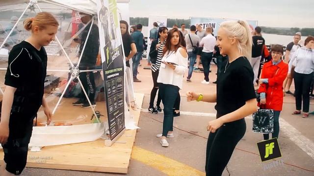 Отчетный ролик студии EMS-фитнеса "Justfit" на фестивале "Волгофест" смотреть онлайн