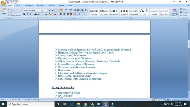 Popular Topics for Java Interview | Topics Core Java | Topics Spring | Topics Hibernate | Tips смотреть онлайн