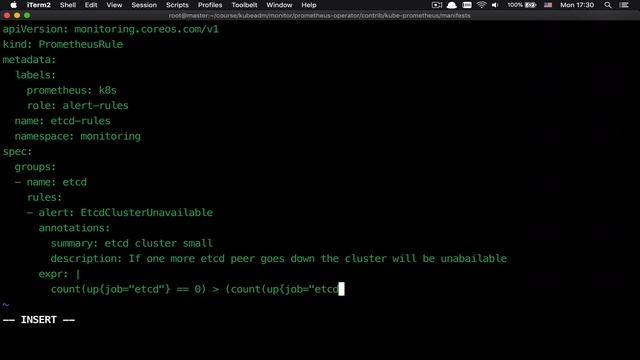 64 自定义 Prometheus Operator 报警 смотреть онлайн