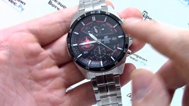 Часы Casio EDIFICE EFR-556DB-1A - видео обзор от PresidentWatches.Ru