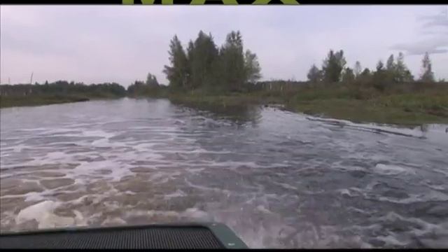 Тест-драйв вездехода-амфибии MAX на проходимость. смотреть онлайн