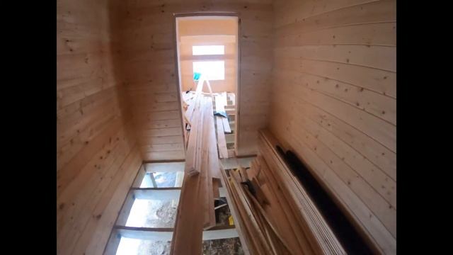 Задувной дом.Утепление пола. часть 5 смотреть онлайн