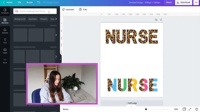 AMAZING Leopard Text Effect In CANVA ? Easy Canva Designs That SELL on Etsy with Print On Demand смотреть онлайн